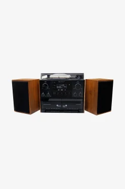 Soundmaster Stereo Music Centre Mcd5600 With Dab+/fm Radio, Cd/mp3, Turntable, Double Cassette, Usb, Bluetooth