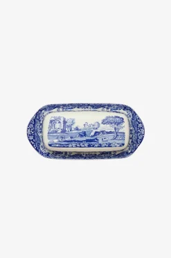 Spode Smörbytta Blue Italian