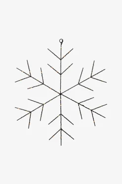 Star Trading Dekoration Niva snöflinga 56cm