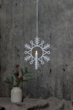 Star Trading Inomhusdekoration Flamme Snow.