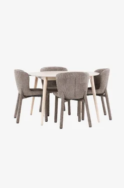 Venture Home Matbord Flora med Astoria-stol