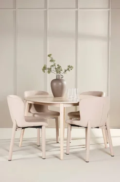 Venture Home Matbord Flora med Astoria-stol