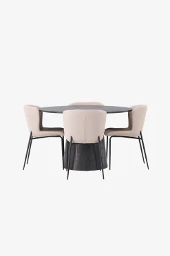 Venture Home Matgrupp Lanzo med 4st stolar Modesto