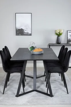 Venture Home Matgrupp Maggie med 6 stycken Penally matstolar