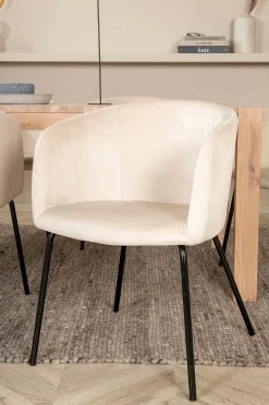 Venture Home Matgrupp Slider med 6 st matstolar Berit