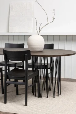 Venture Home Matgrupp Stone Oval och stolarna Montros