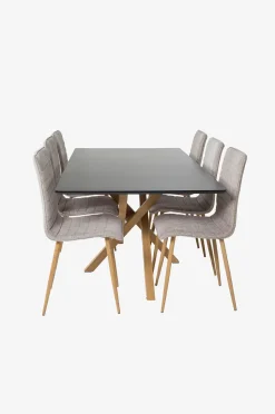 Venture Home Matsal Uppsättning Piazza med stolar Windu
