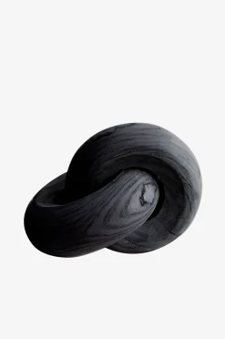 Zelected by Houze Dekoration Mono Knot Svart Trä
