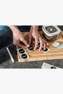 ZWILLING Set med hållare för etiketter Fresh & Save Cube 3 delar