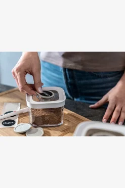 ZWILLING Set med hållare för etiketter Fresh & Save Cube 3 delar