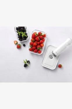 ZWILLING Vakuumlådor Set Fresh & Save 3 st S, M och L Glas